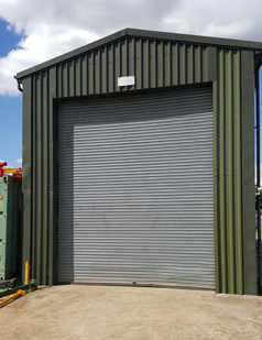 Agricultural shutters supplied by SDG UK